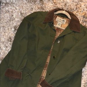 L.L. Bean Army Green Adirondack Barn Jacket